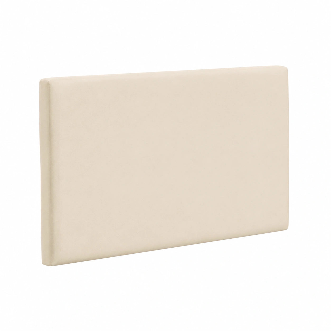Cabecero de Terciopelo Beige para Camas de 90 y 105 cm - Regalos Miguel