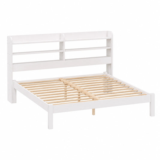 Cabecero de Madera Maciza de Pino Blanco 150 cm para Cama Doble